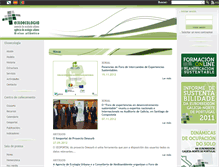 Tablet Screenshot of eixoecologia.org